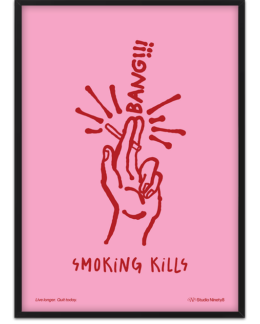 Smoking Kills - Pink