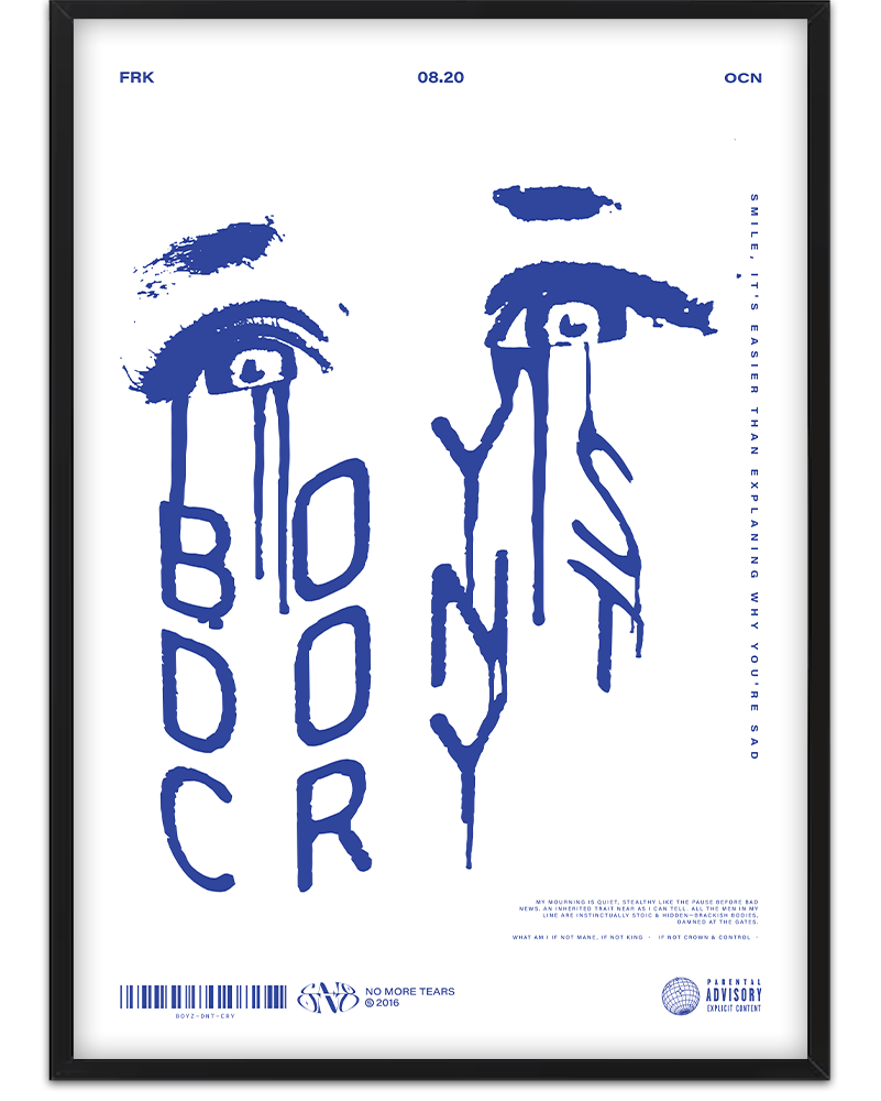 Boys Don't Cry - Blue